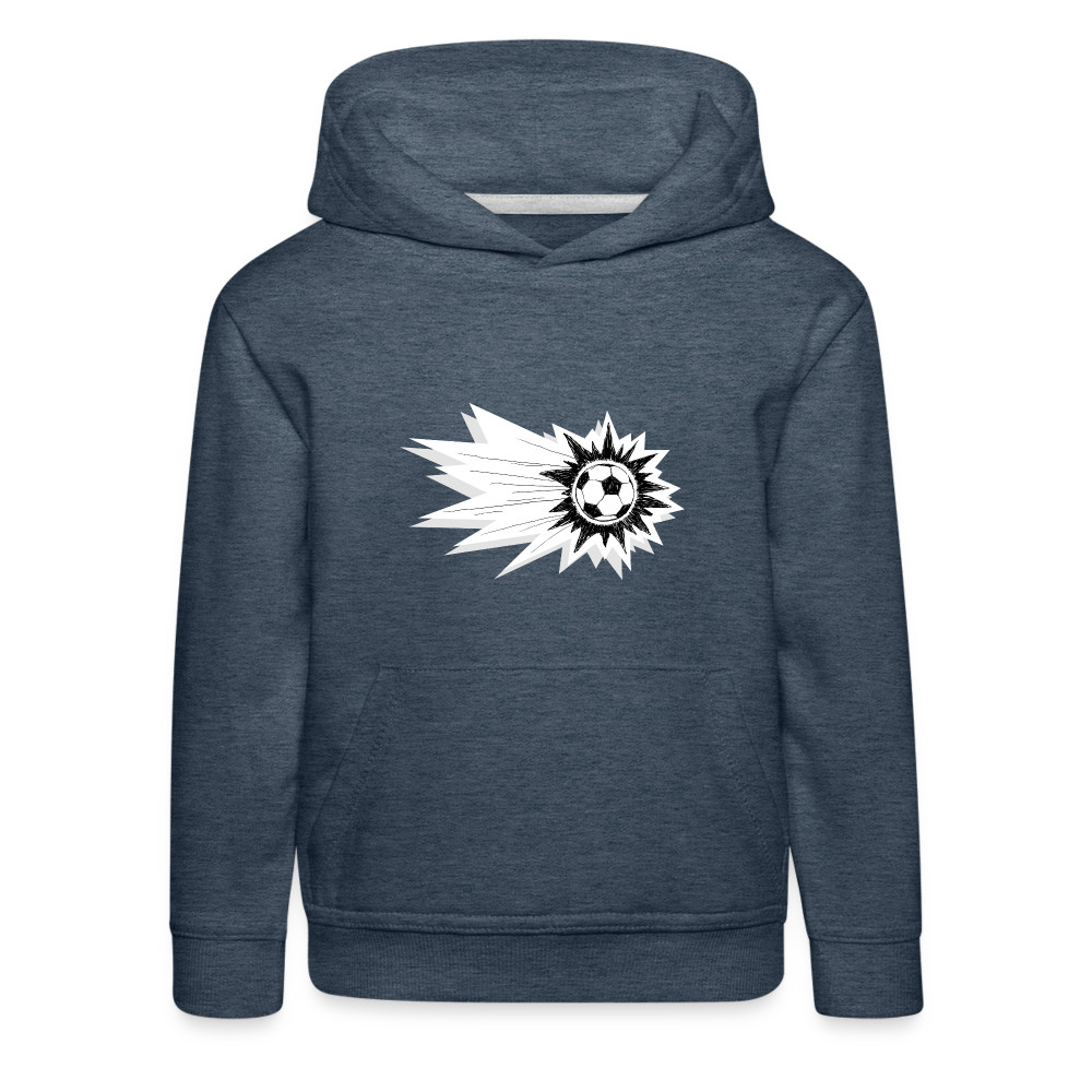 Kids' Premium Hoodie - heather denim